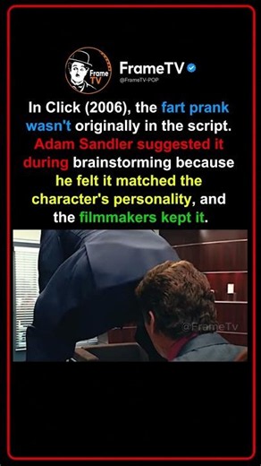 Adam Sandler Came Up with Click's Funniest Prank! 😂💨 #movie