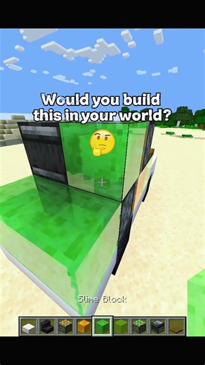 Minecraft Moving Car 🚗 (Montagem Hikar) #minecraft #shorts