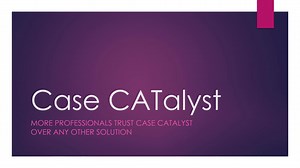 14 reactions | More professionals trust #CaseCATalyst over any other solution. Make the swtich today! #courtreporting #captioning #stenography #software | Stenograph, LLC | Facebook