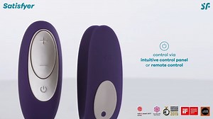 Satisfyer Double Plus Remote Vibrator Voor Koppels Met Afstandsbediening Kopen