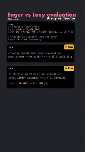 JavaScript Iterators vs. Arrays: Who Wins in Performance? (10M Speed Test!) ⚡