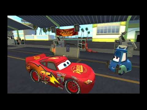 Cars Wii (Nintendo Wii) - Palm Mile Speedway - Part 5