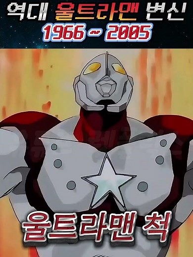 Ultraman Transformations Through the Years (1966-2005)