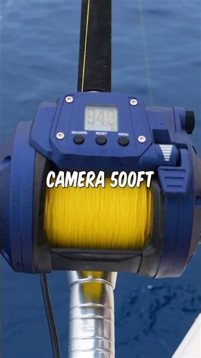 I Dropped A Underwater Camera 500 Feet Deep 🤯 #fishing #shorts
