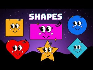 "Fun Shapes Song for Kids | Learn Shapes with Catchy Music and Colorful Animation"
