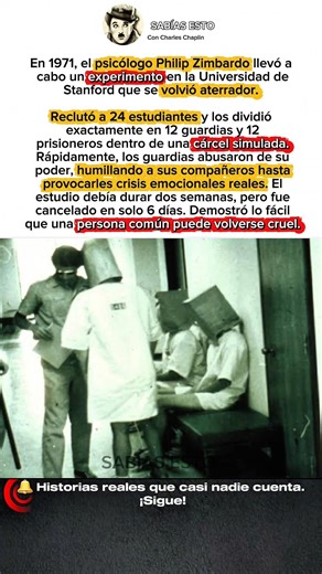 EL EXPERIMENTO PSICOLÓGICO QUE ATERRORIZÓ A STANFORD