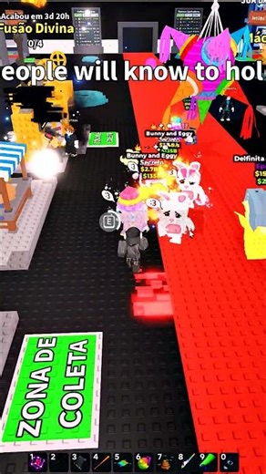 IT'S RAINING Bunny and Eggy #roblox