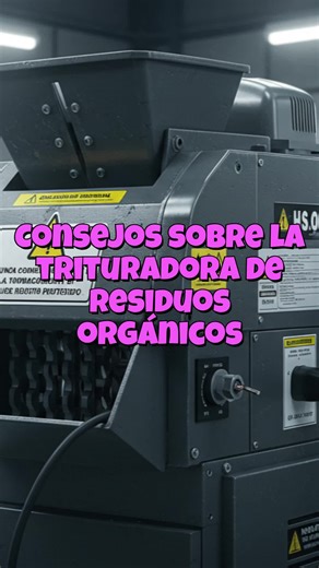 Consejos sobre la trituradora de residuos orgánicos