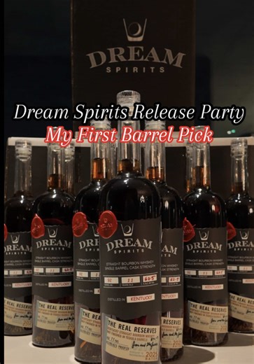 My First Single Barrel and Release Party Dream Spirits Bookers 11 Year 125 Proof #bourbon #whiskey #bookers #dreamspirits #barrelpick