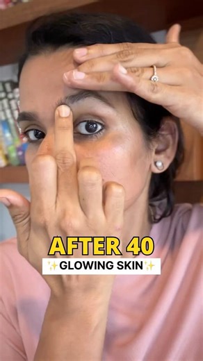 40+ Skincare: 3 Steps to a Natural Glow | Face yoga | Healspace #shorts #shortvideo