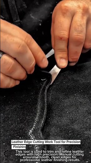 Leather Edge Cutting Work Tool for Precision Finishing #worktool