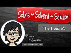 What are Solute, Solvent, and Solution? - Dr K
