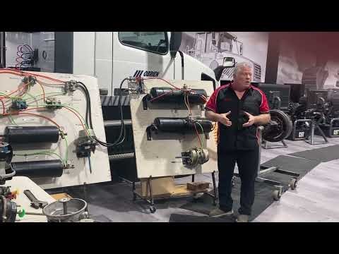 The purpose of a relay valve in the air brake system