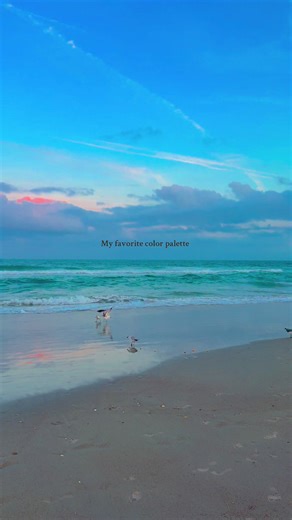 Exploring Color Palettes by the Ocean Sunset