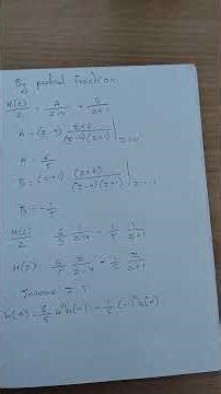 Difference Equation problem using Z.Transform