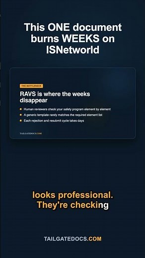 The document that stalls almost every application