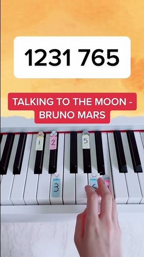 Talking To The Moon - Bruno Mars (Piano Tutorial) #talkingtothemoon #talkingtothemoonbrunomars
