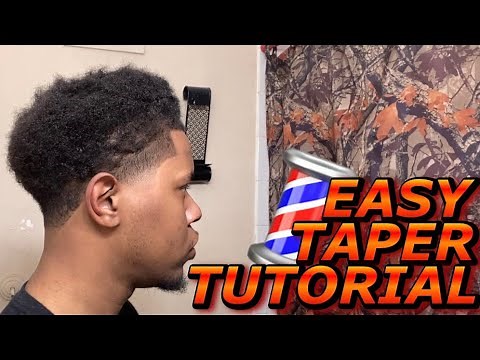 Step By Step How To Taper Fade Your Own Hair | High Taper Tutorial