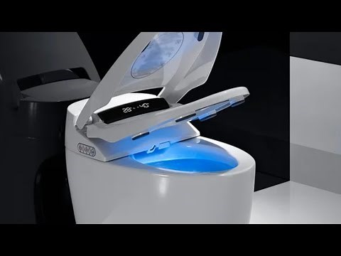 Smart toilet installation, tankless with jet flush