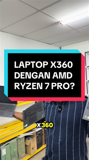 Yg selalu tanye laptop flip x360 & AMD Ryzen, korang tengah tunggu apa lagi?😏 #laptop #laptopmurah #tech #techtok #majutech