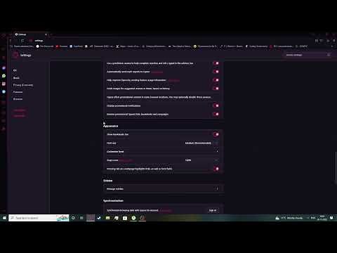 Opera GX How To Hide & Unhide Bookmarks Bar