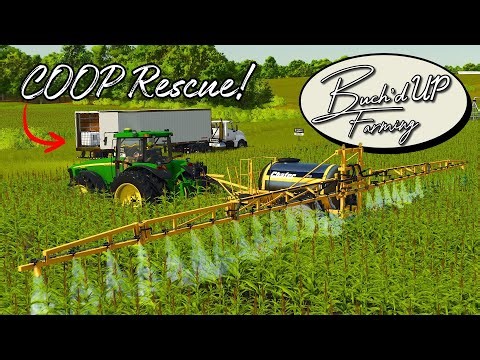 COOP SAVES SEED CORN OPERATION | I'm Running Out Of Chemical!