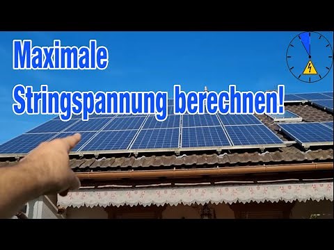 Fehler bei Maximale PV String Spannung falsch berechnet - Wechselrichter zerstört