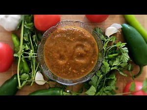 Very Easy Oven Roasted Salsa Recipe