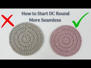 Seamless Double Crochet In The Round - Crochet Techniques | Crochet Tutorial