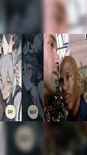 morning and night #anime #memes #shorts