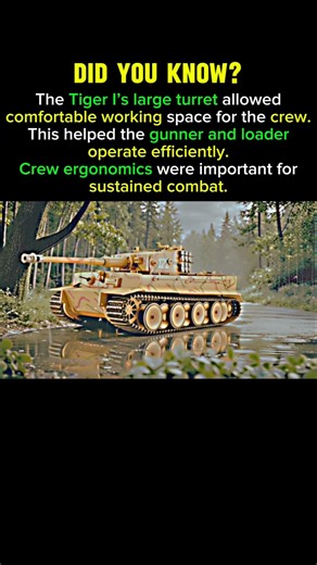 Why the Tiger I’s Spacious Turret Made It Deadlier in Battle