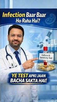 Is infection happening again and again? | Why is Culture & Sensitivity Test necessary #infection ...