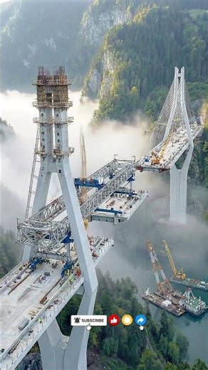 Impossible Engineering: Mountain Mega Bridge 🏔️ | Construction Timelapse | Rising Structures