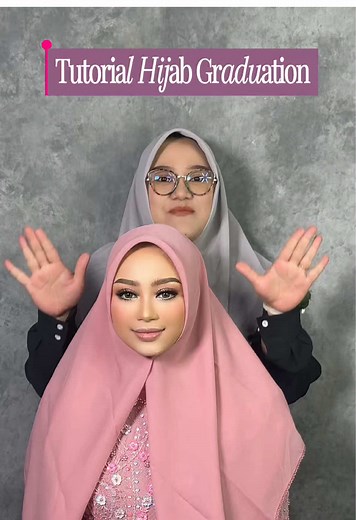 Tutorial Hijab Segi Empat untuk Tunangan & Wisuda (Langkah Praktis)