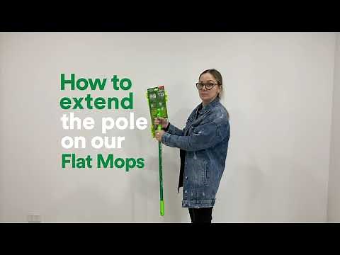 How To Extend Handle - Flat Mops