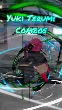 YUKI TERUMI COMBOS!!! [Project Baki 4] #roblox #blazblue