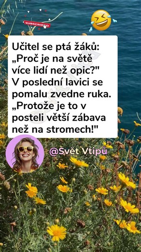 🐒 Proč nás je víc #vtipy #sranda #humor #komedie #smích #cesko #vtipnevidea #vtípky