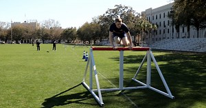 5.8K views · 158 reactions | This afternoon, the Greenville Police Department brought a police agility training obstacle course to campus, allowing cadets to learn what police officer applicants have to complete to enter the South Carolina Criminal Justice Academy. | The Citadel | Facebook