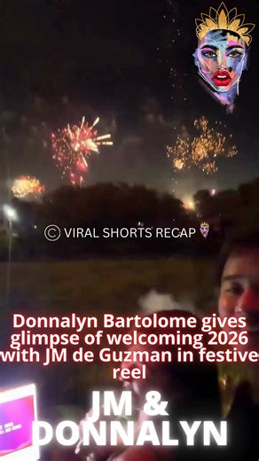 Donnalyn Bartolome gives glimpse of welcoming 2026 with JM de Guzman in festive reel Donnalyn Bartolome rang in 2026 with her boyfriend, JM de Guzman, and shared glimpses of their celebration on social media The Instagram reel showed the couple enjoying a lively New Year moment with fireworks in the background Donnalyn’s caption focused on gratitude and well-wishes as she reflected on the start of a new chapter She thanked the people who have stood by her and sent warm greetings for the year ahe