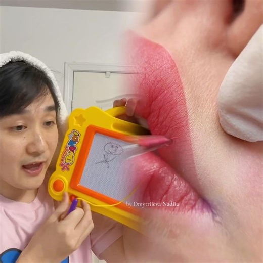 Baby draws on the magna doodle for the first time#funny #shortsvideo #jackdoesskits #shorts