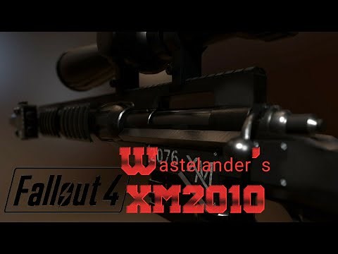 XM2010 sniper - Fallout 4 mod