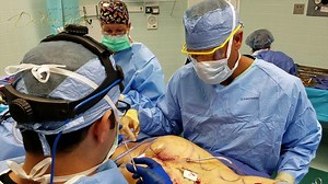 Butt implant augmentation procedure