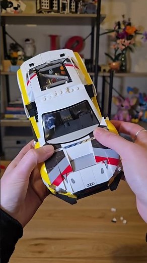 Mattel Brick Shop Hot Wheels Elite Audi R8 LMS Building Set #mattel #mattelbrickshop #hotwheels