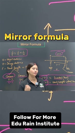 mirror #formula# class 10 physics# trending # short cut