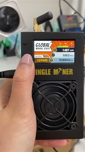 When a 3D Printed Bracket Meets a 23W Bitcoin Miner