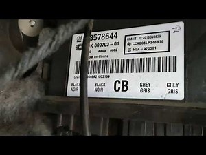 Chevrolet Cruze KEYLESS modules locations