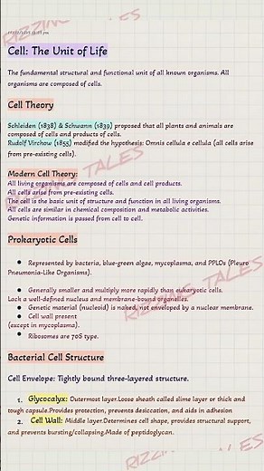 Cell the unit of life class 11 biology one shot