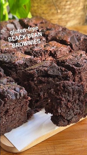 My fudgy black bean brownies have over 500 five-star reviews