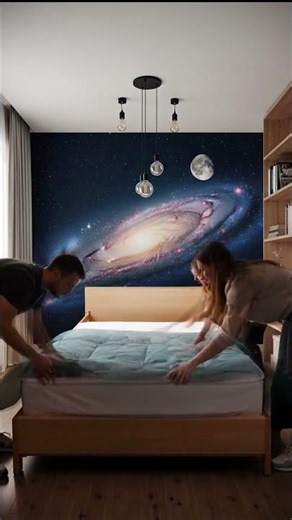 From Empty Room to Cosmic Dream Bedroom
