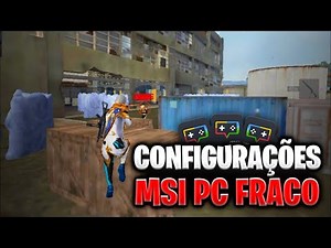 MSI 5.9.300.6315 O MELHOR EMULADOR LEVE PRA FREE FIRE EM 2025?! TESTEI NO PC FRACO